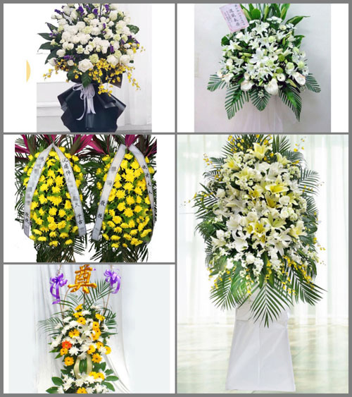 福建泉州安溪县湖头镇白事花篮预定